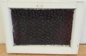 Beautiful wooden fixed sash