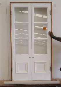 Kauri timber Villa French doors