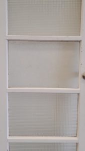 Wooden exterior door