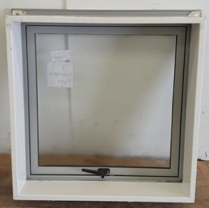 Silver pearl aluminium awning window- Safety glass