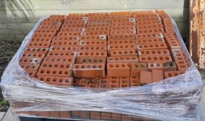 Modern red bricks