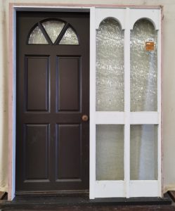Wooden Rimu entrance door