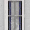 Wooden Celtic Design Leadlight Window (Sash)