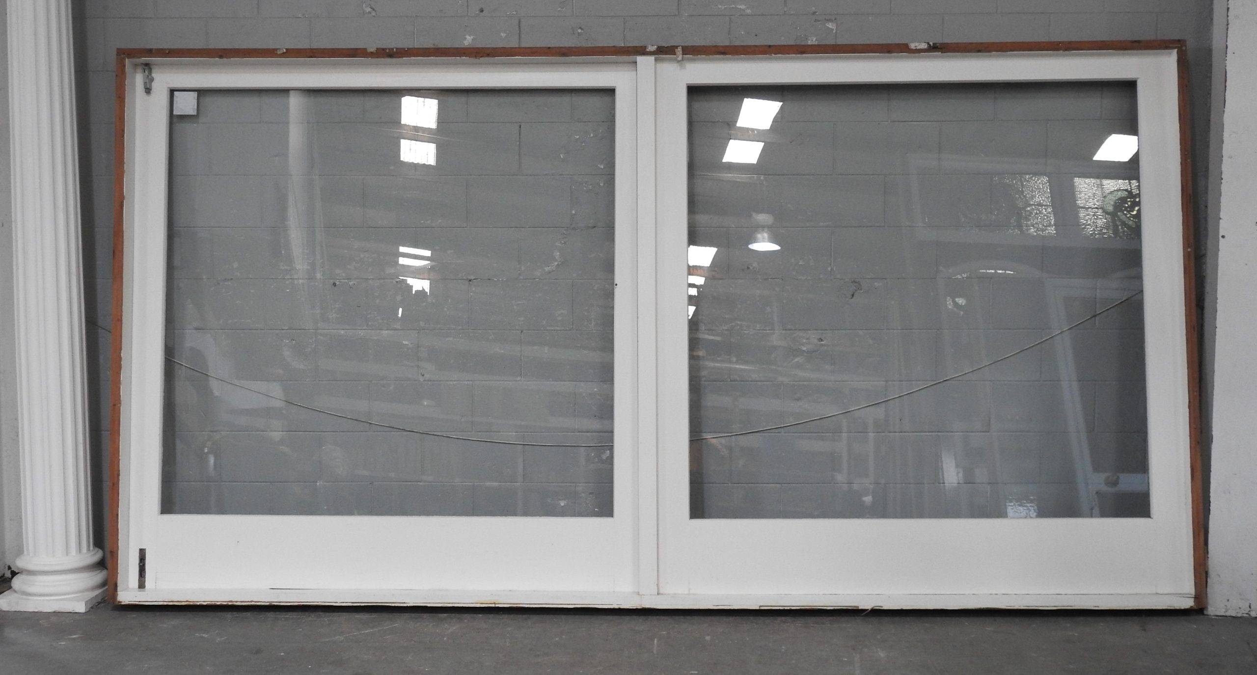 Large Wooden Sliding Door - Opens From Right To Left