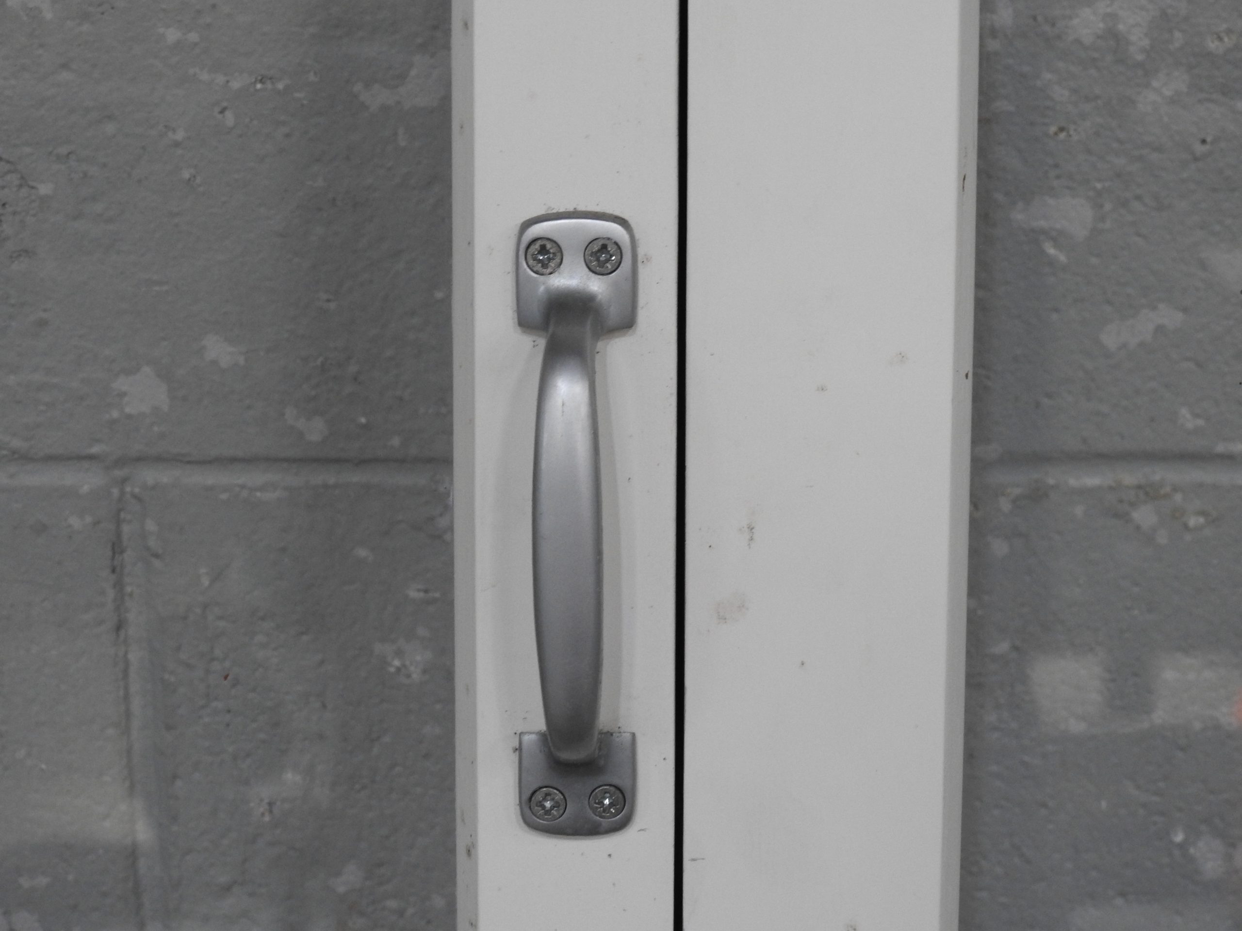 Wooden French Window With Bottomlight