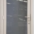 Off white aluminium door