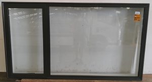 Karaka green double glazed aluminium awning window