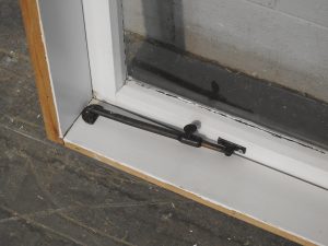 Narrow Wooden casement window