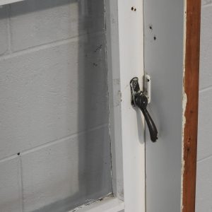 Narrow Wooden casement window