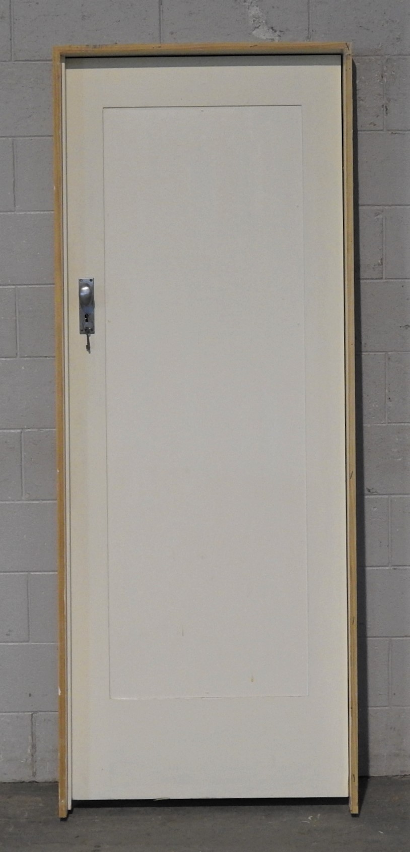 Wooden Bungalow Interior Single Panel Door - Hung