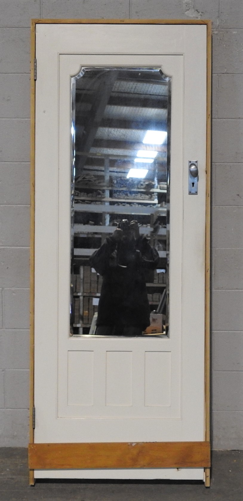 Wooden Bungalow Interior Single Panel Door - Hung