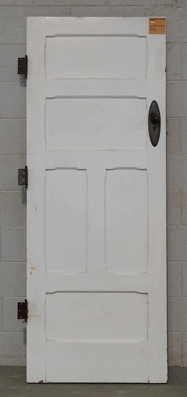 Wooden Bungalow 5 Panel Door - Unhung