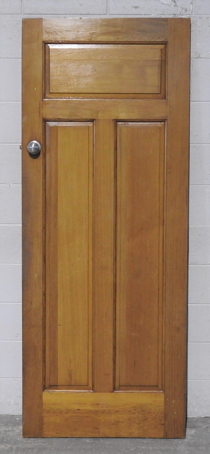 Wooden Bungalow 2 Panel Door - Unhung Unpainted