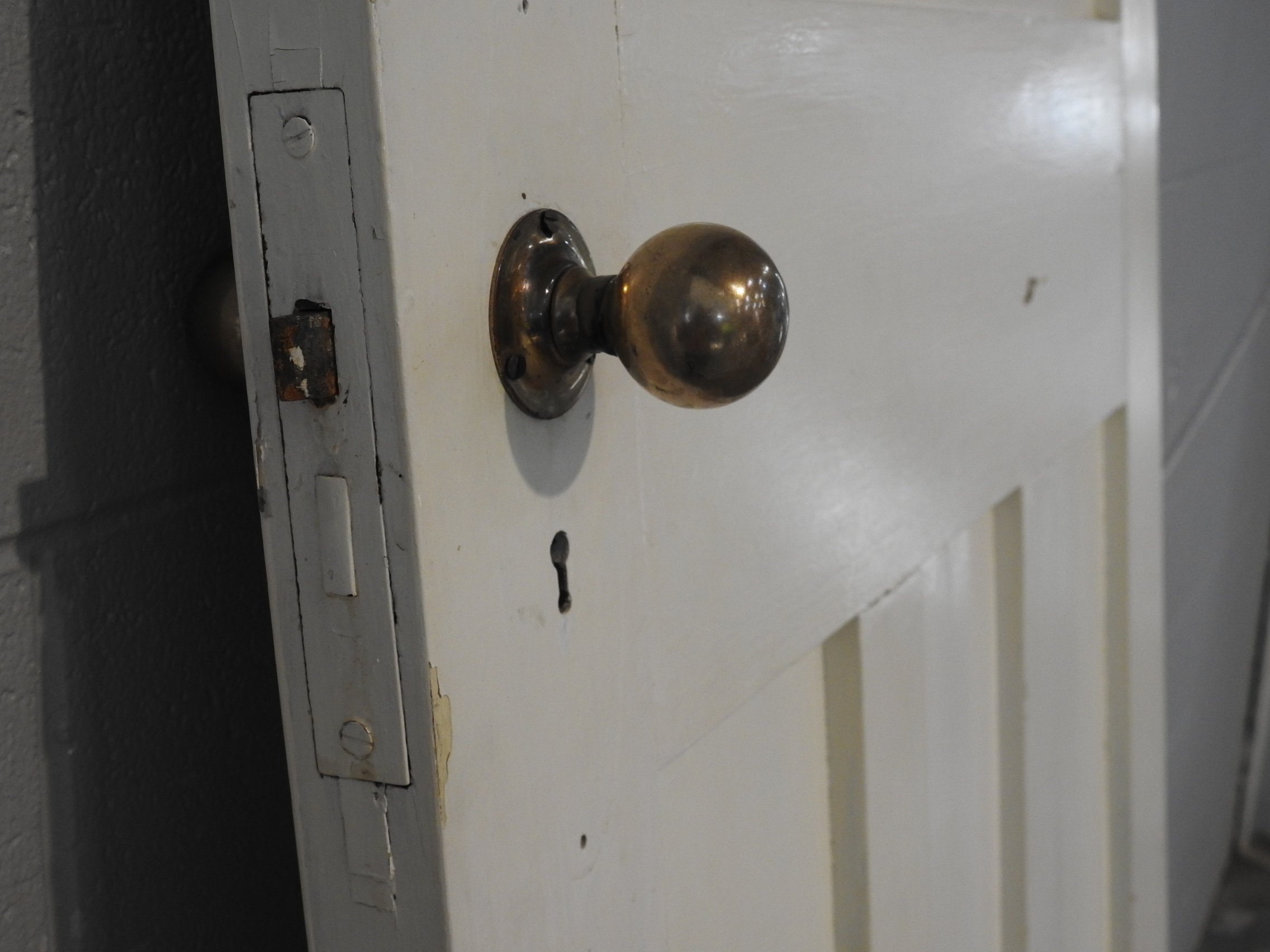 Wooden Bungalow 3 Panel Interior Door - Unhung