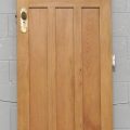 Wooden Bungalow 3 Panel Door - Unhung
