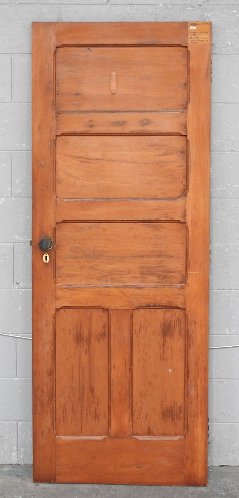 Wooden Bungalow 5-Panel Door - Unhung