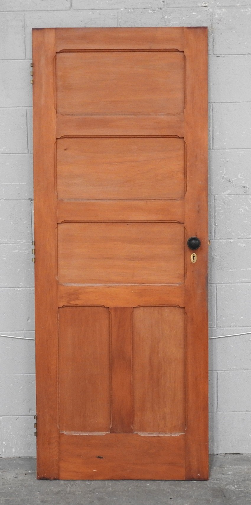Wooden Bungalow 5-Panel Door - Unhung