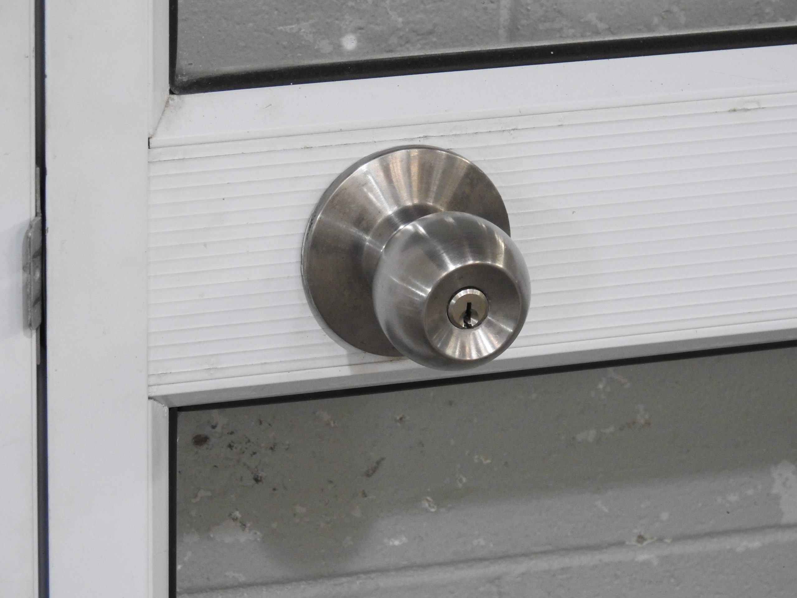 White Aluminium French Doors