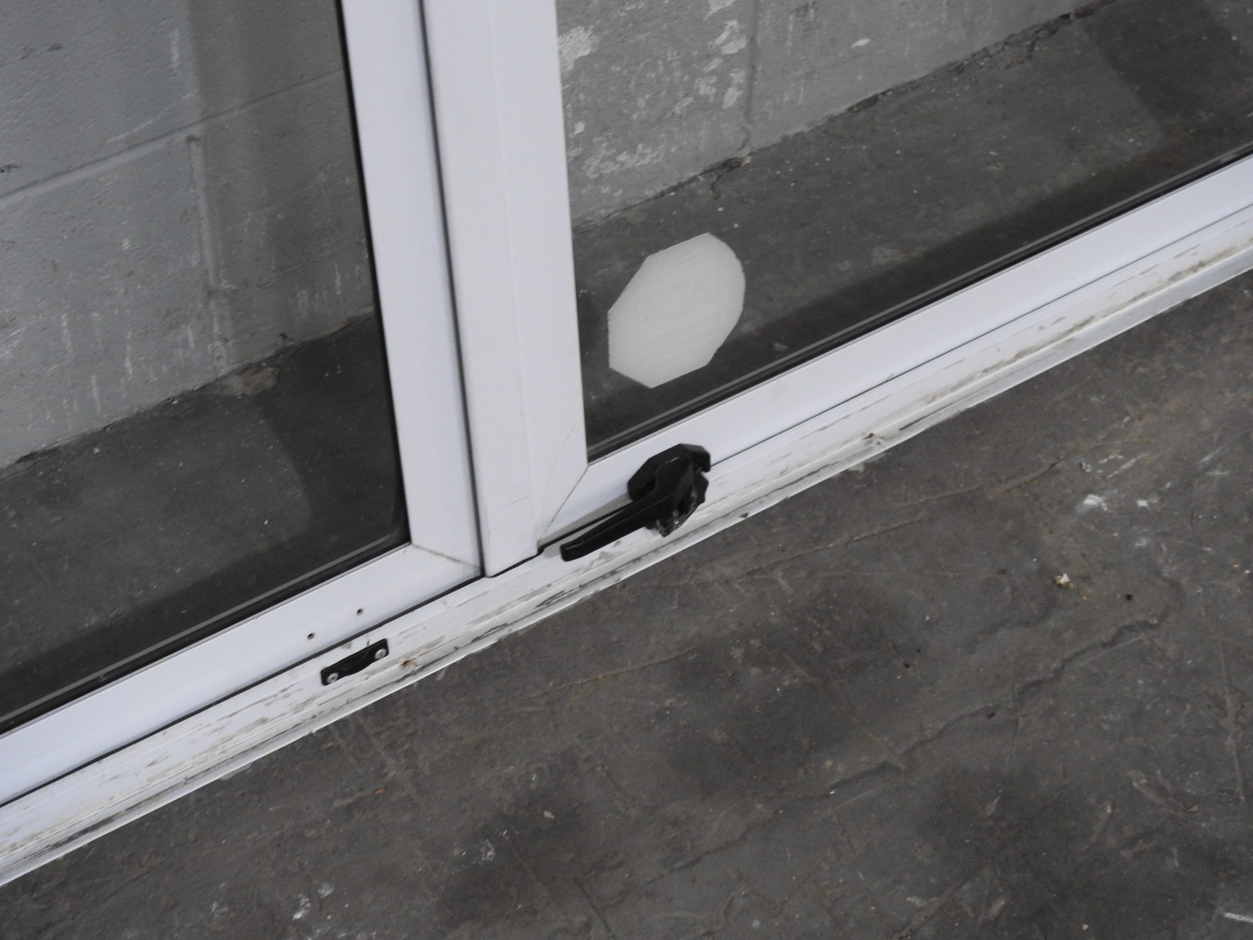 White Aluminium French Doors