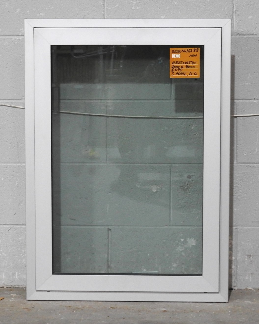 Silver Pearl Aluminium Awning Window - Double Glazed