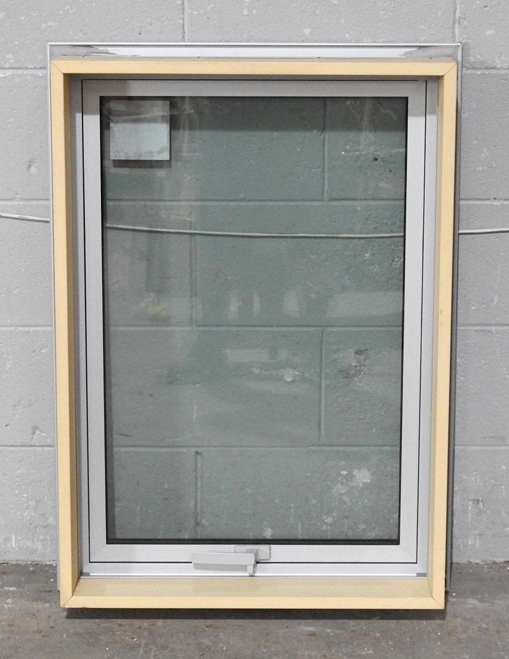 Silver Pearl Aluminium Awning Window - Double Glazed