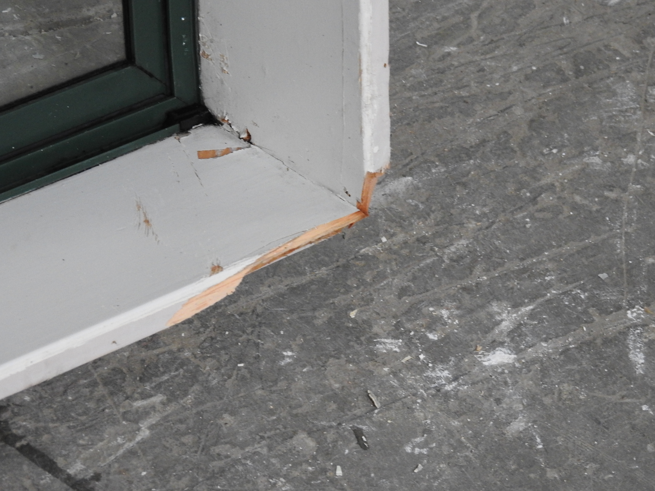 Permanent Green Aluminium Double Awning Window