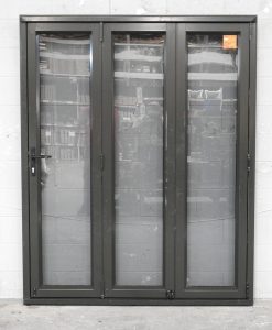 Karaka Green Aluminium Bi-Fold Doors
