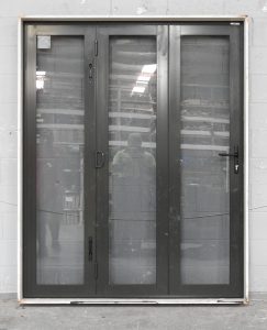 Karaka Green Aluminium Bi-Fold Doors