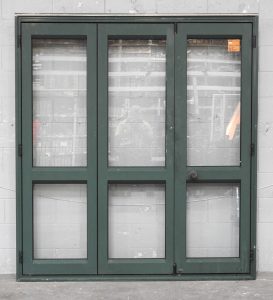 Permanent Green Aluminium Bi-Fold Doors