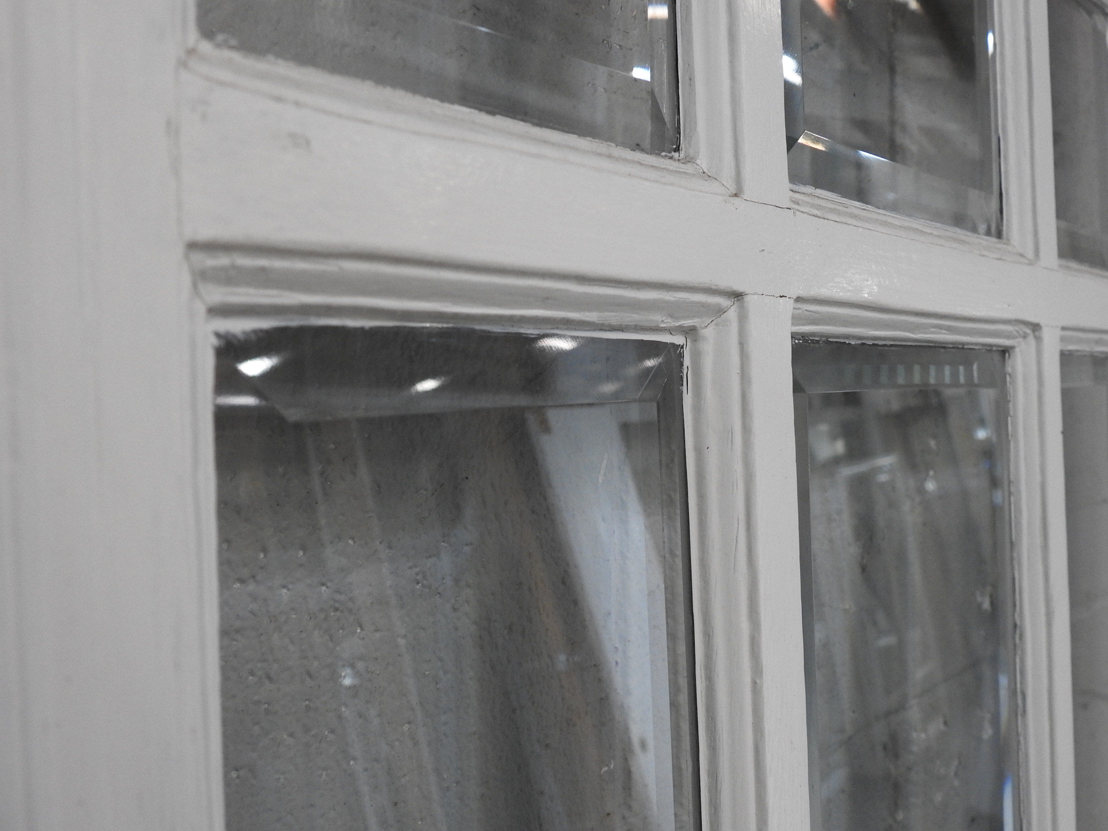 Bungalow Wooden Exterior Door Hung in Frame