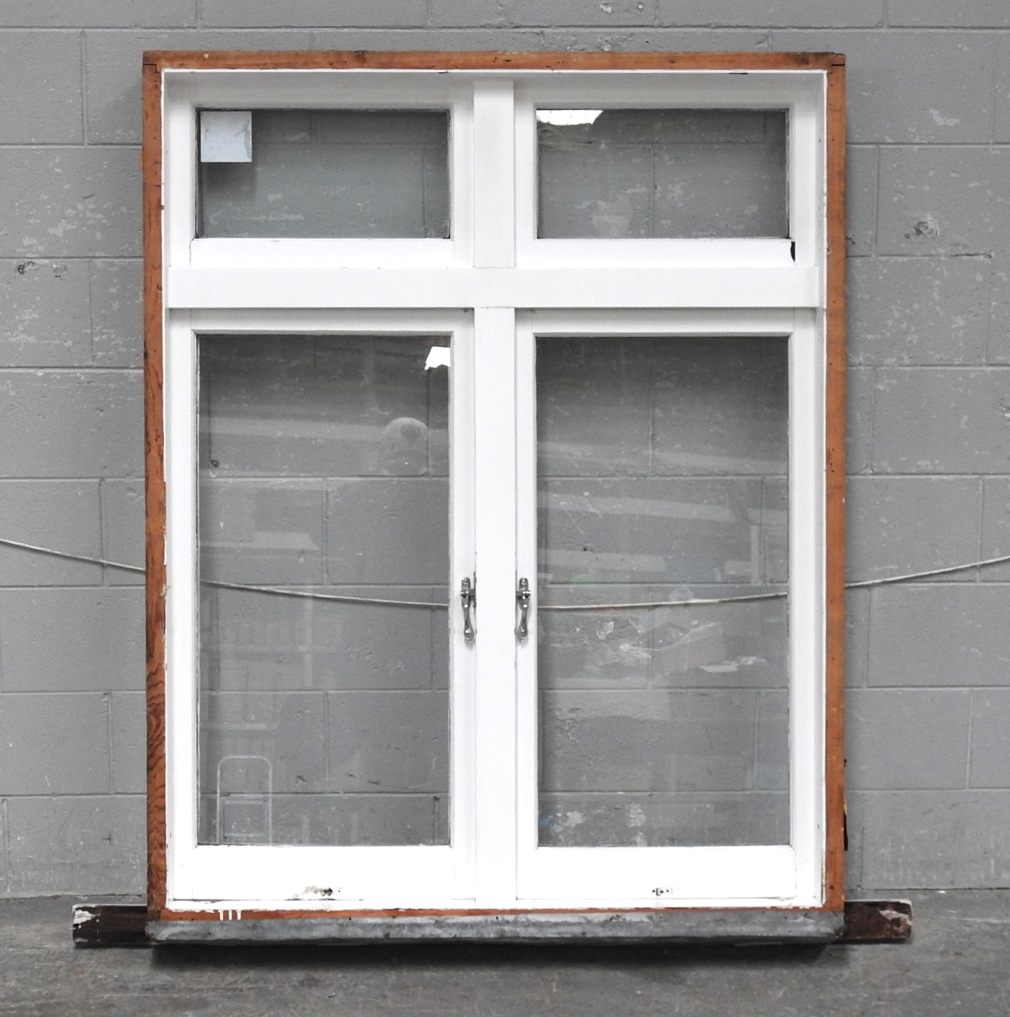 Bungalow Wooden Casement Window With Toplight