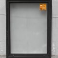 Brown Aluminium Fixed Window