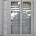 Silver Pearl Aluminium Bi-Fold Door Double Glazed