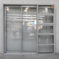Silver Pearl Aluminium Stacker Sliding Door - Double Glazed