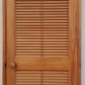 Wooden Rimu Louvre cupboard door
