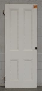 villa 4 panel interior door - opens out from right - unhung