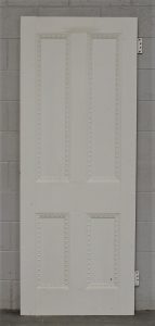 villa 4 panel interior door - opens out from right - unhung