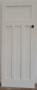 Wooden 4 panel bungalow door