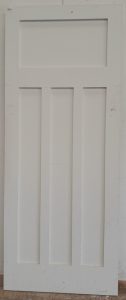 Wooden 4 panel bungalow door