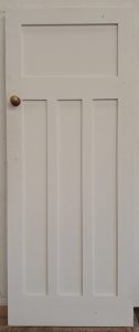 Wooden 4 panel bungalow door