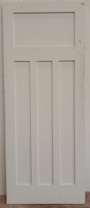 Wooden 4 panel bungalow door