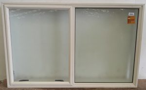 Off white aluminium awning window