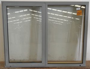 Silver pearl double glazed awning window