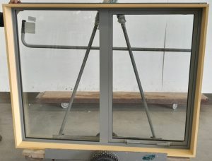 Silver pearl double glazed awning window