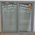 Seafoam blue double glazed awning window