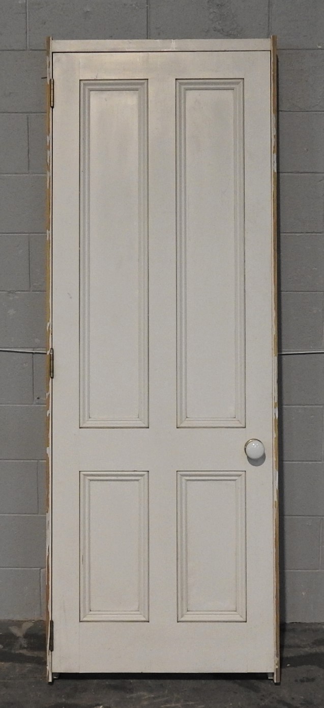 Wooden Villa 4 Panel Interior Door - Hung