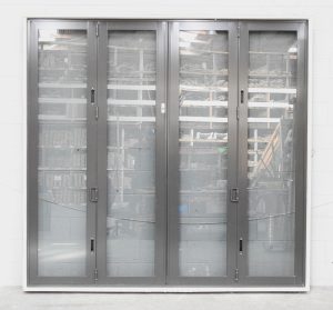 Ironsand Aluminium Bi-Fold Door - Middle Opening