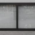Dark Bronze Aluminium Sliding Window - Double Glazed