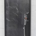 Matt Flax Pod Aluminium Door With Yale 4-Point Locking