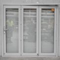 Silver Pearl Aluminium Bi-Fold Door - Double Glazed